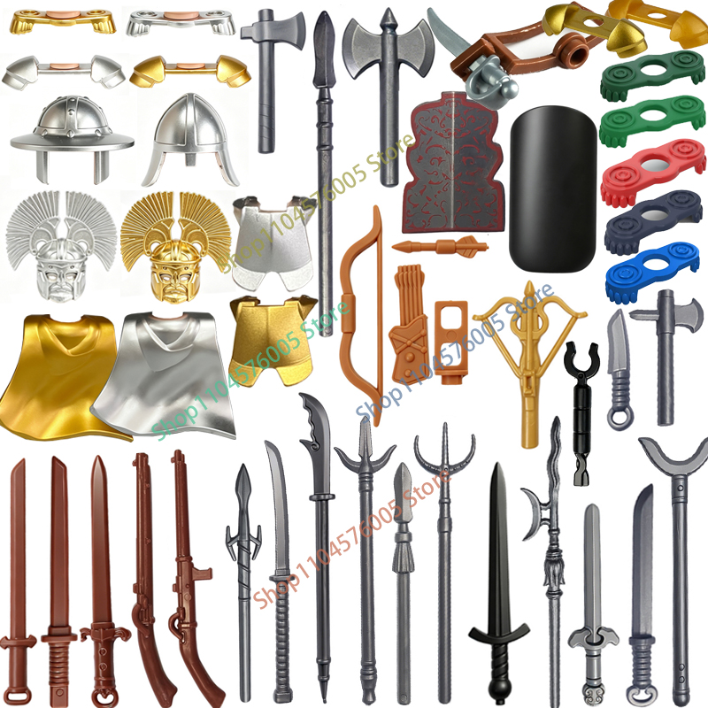 MOC Medieval Weapons Accessori - Lego Minifigure Holder review and price