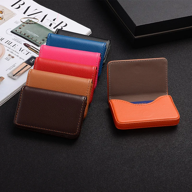 2026 PU Leather Business Card  - Card Top Loader review and price