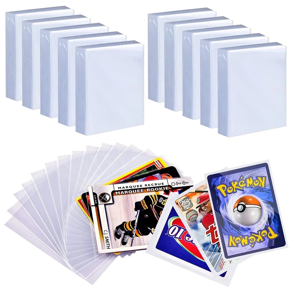 200 Pcs Transparent Playing Ca - Card Penny Sleeve review and price