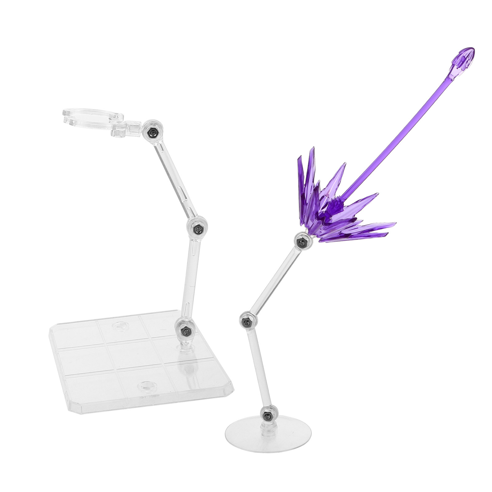 2Pcs Special Effect Clear Acti - Action Figure Stand review and price