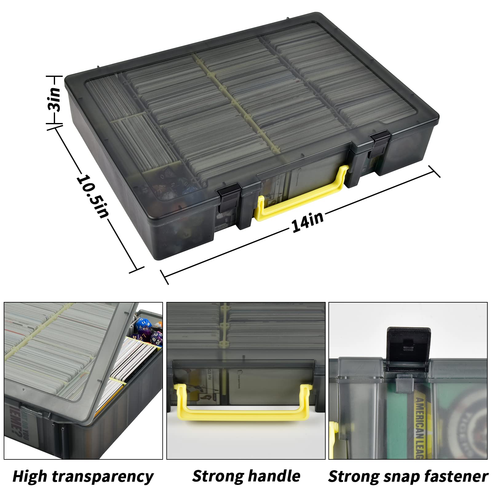Clear Trading Card Storage Box - Card Penny Sleeve review and price