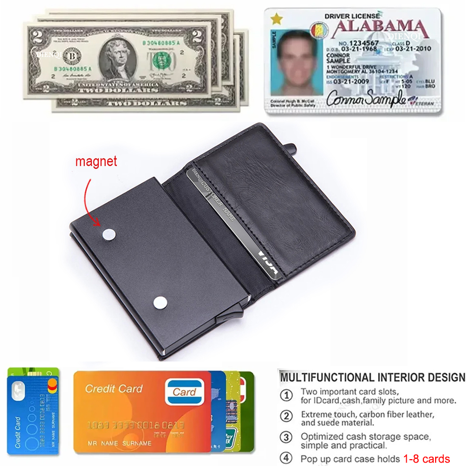 RFID Blocking Card Wallet Magn - Card Top Loader review and price