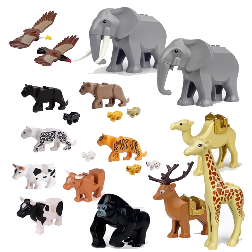 MOC City Animal Building Block - Lego Set City review and price