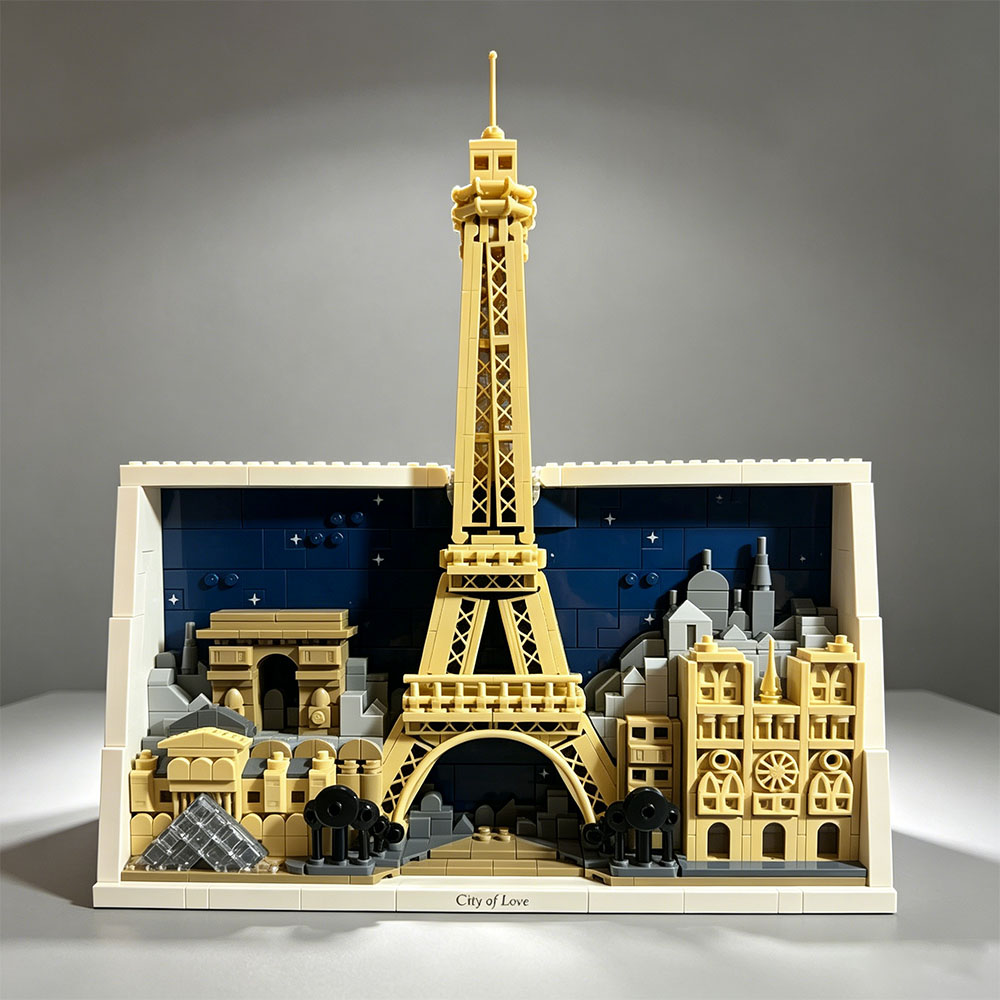 2026 NEW Love City—Paris Build - Lego Set City review and price